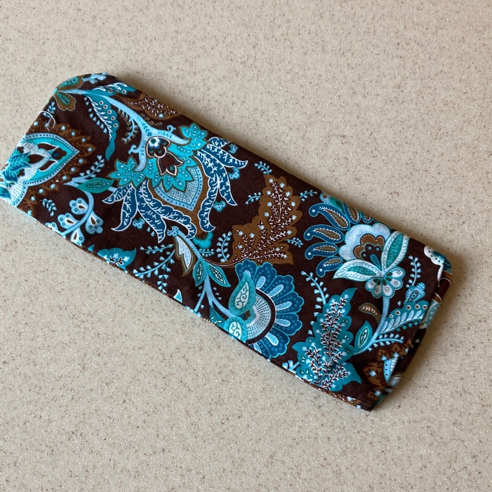 Vera Bradley Java Blue Tote Bag Made in USA - Picture 10 of 16